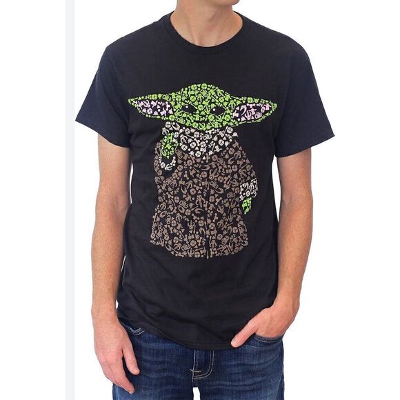 STAR WARS Mandalorian Child Things Grogu Baby Yoda t shirt - Picture 1 of 4